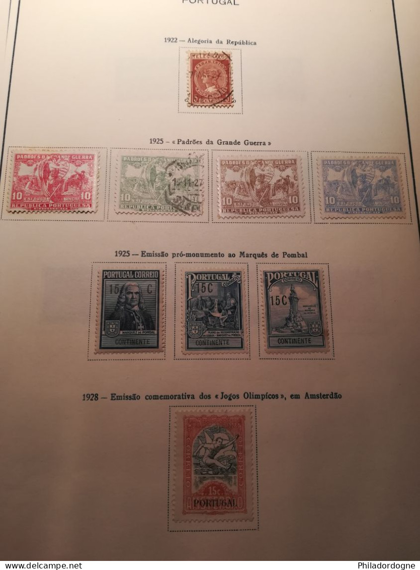 Portugal Et Colonies - Petite Collection Propre Dans L'ensemble Sur 28 Pages. - Sammlungen