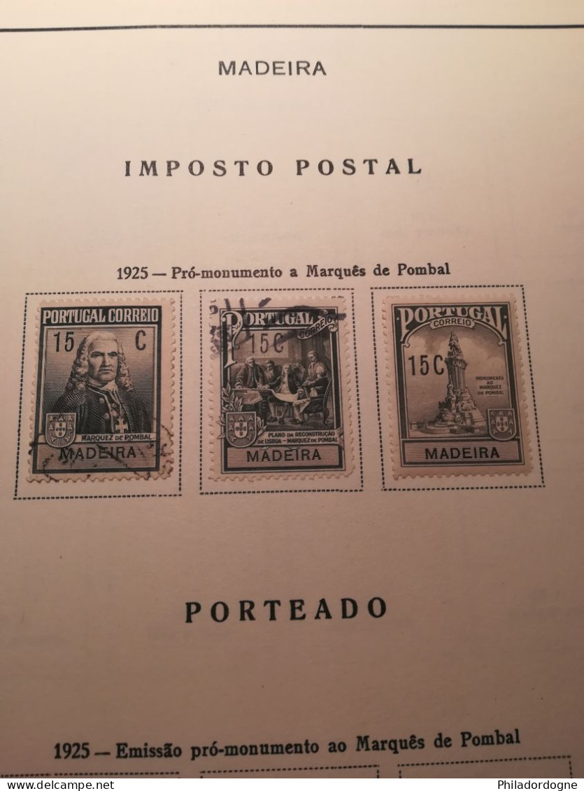 Portugal et Colonies - Petite collection propre dans l'ensemble sur 28 pages.