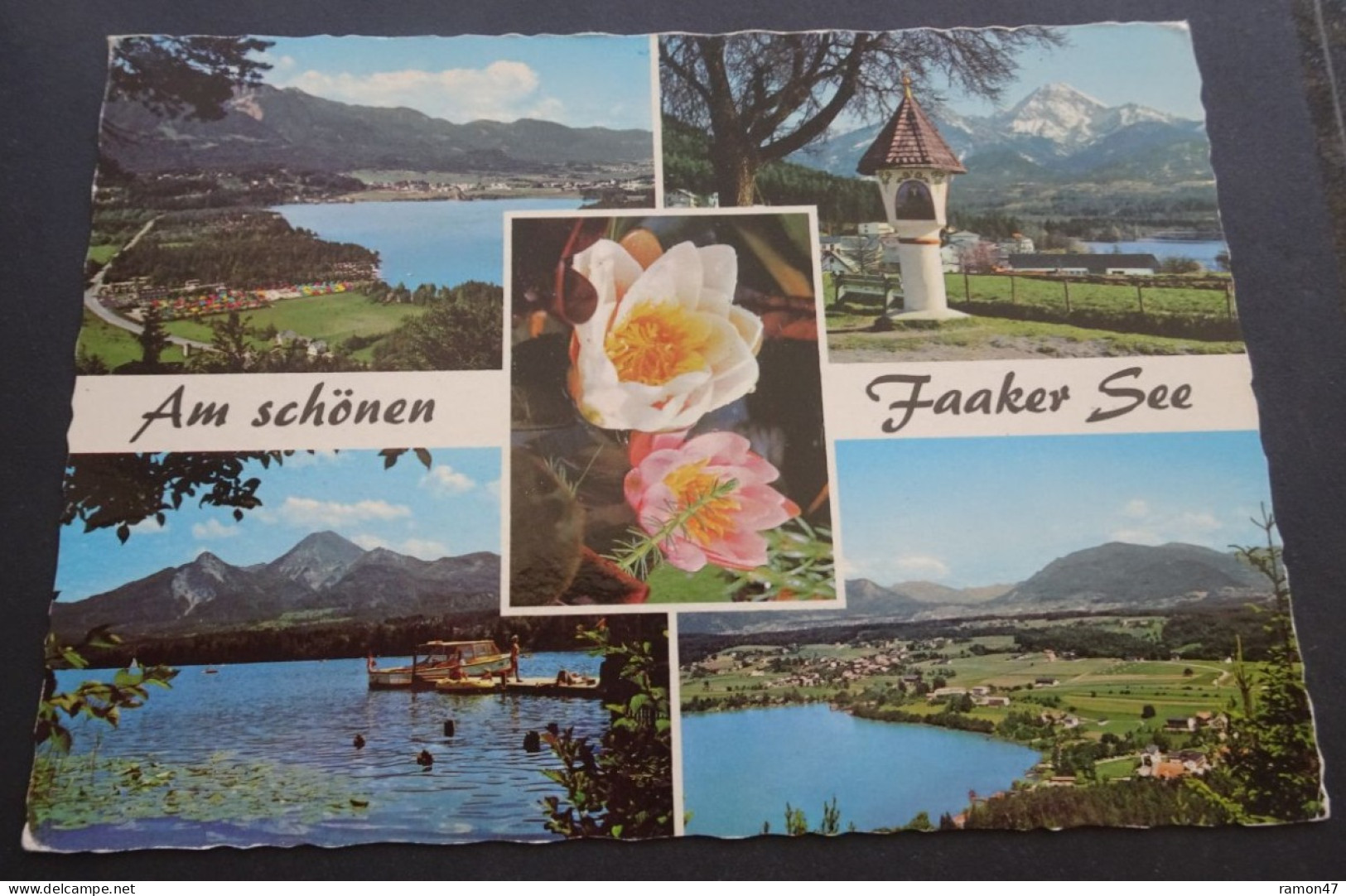 Am Schönen Faaker See - Ansichtspostkarten-Verlag Franz Schilcher, Klagenfurt - # 3/91 - Faakersee-Orte