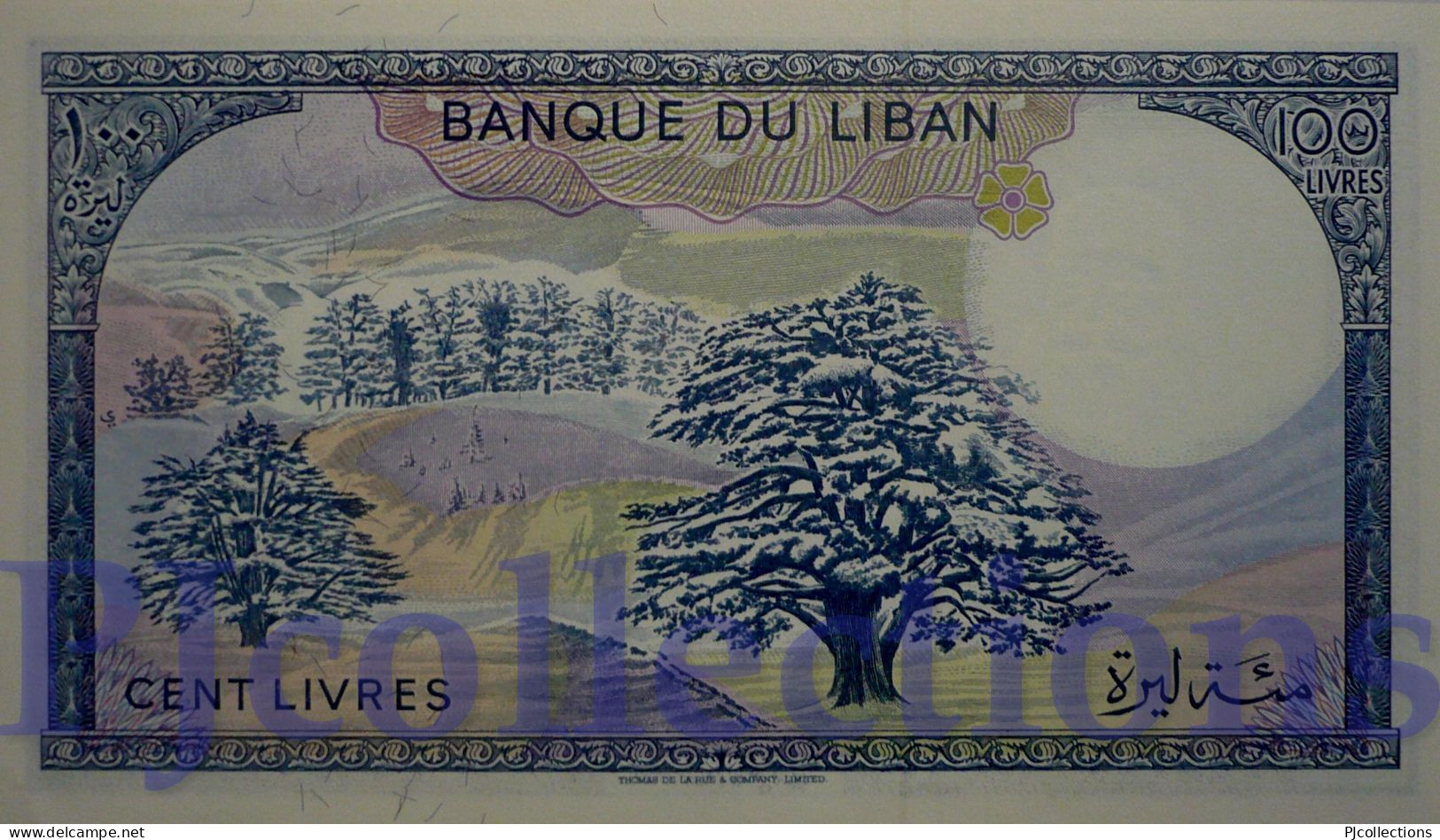 LEBANON 100 LIVRES 1985 PICK 66c UNC - Liban