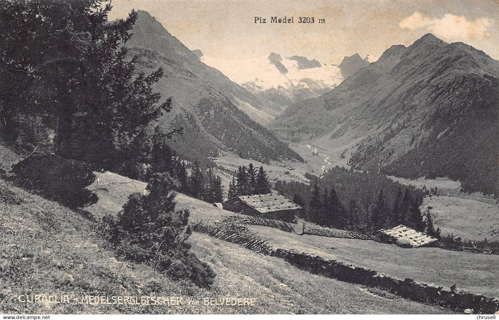 Curaglia Medelsergletscher - Medel