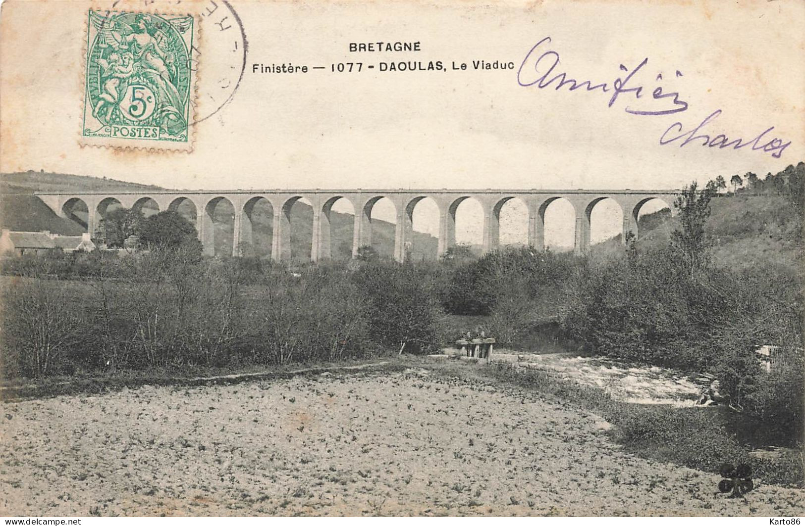 Daoulas * Vue Sur Le Viaduc * Pont - Daoulas