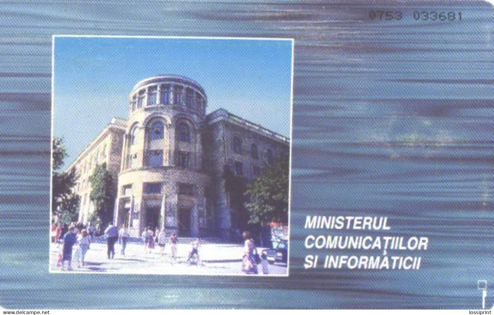 Moldova:Used Phonecard, Moldtelecom, 75 Impulses, Communication Ministery, 1997 - Moldova