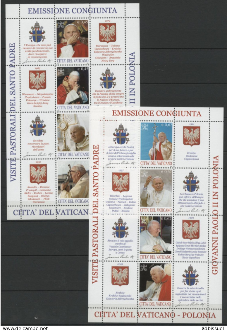 VATICAN Année Complète 2004 Vendue à La Valeur Faciale N° 1328 à 1367 COTE 97.95 € Neufs ** (MNH) - Full Years