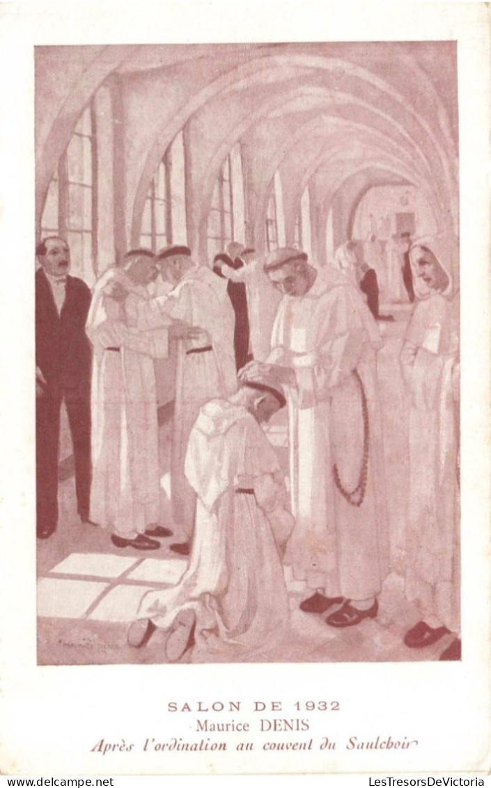 RELIGION - SALON DE 1932 - Maurice Denis - Après L'ordination Au Couvent Du Saulchoir - Carte Postale Ancienne - Churches & Convents