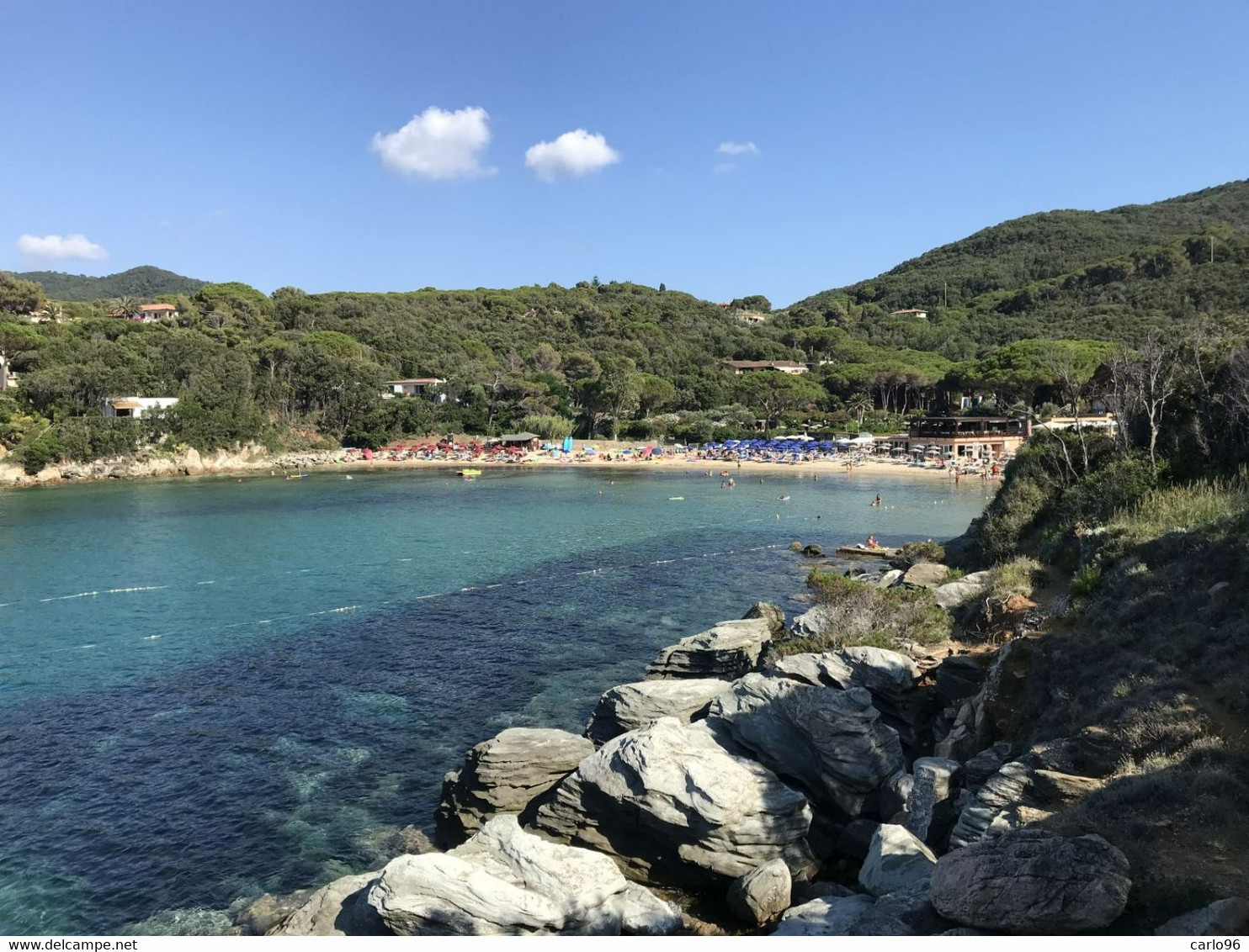 ITALIA  ISOLA D'ELBA  SABBIA  DELLA SPIAGGIA DI SPARTAIA - Arena