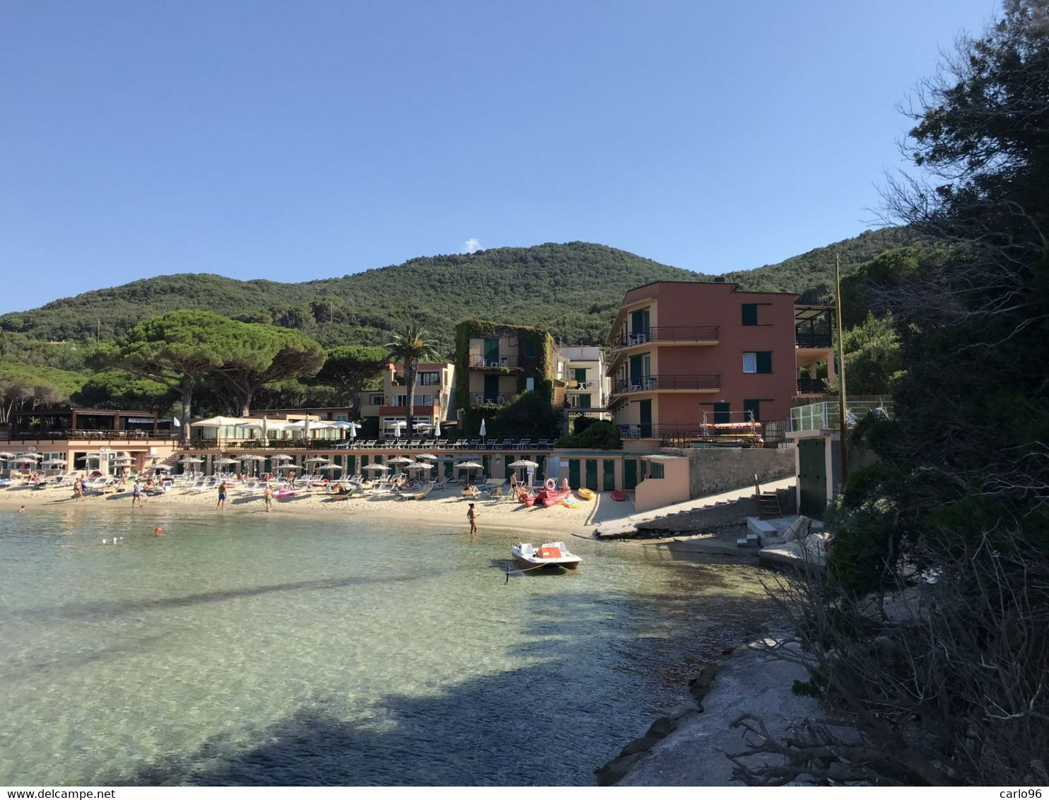 ITALIA  ISOLA D'ELBA  SABBIA  DELLA SPIAGGIA DI SPARTAIA - Arena