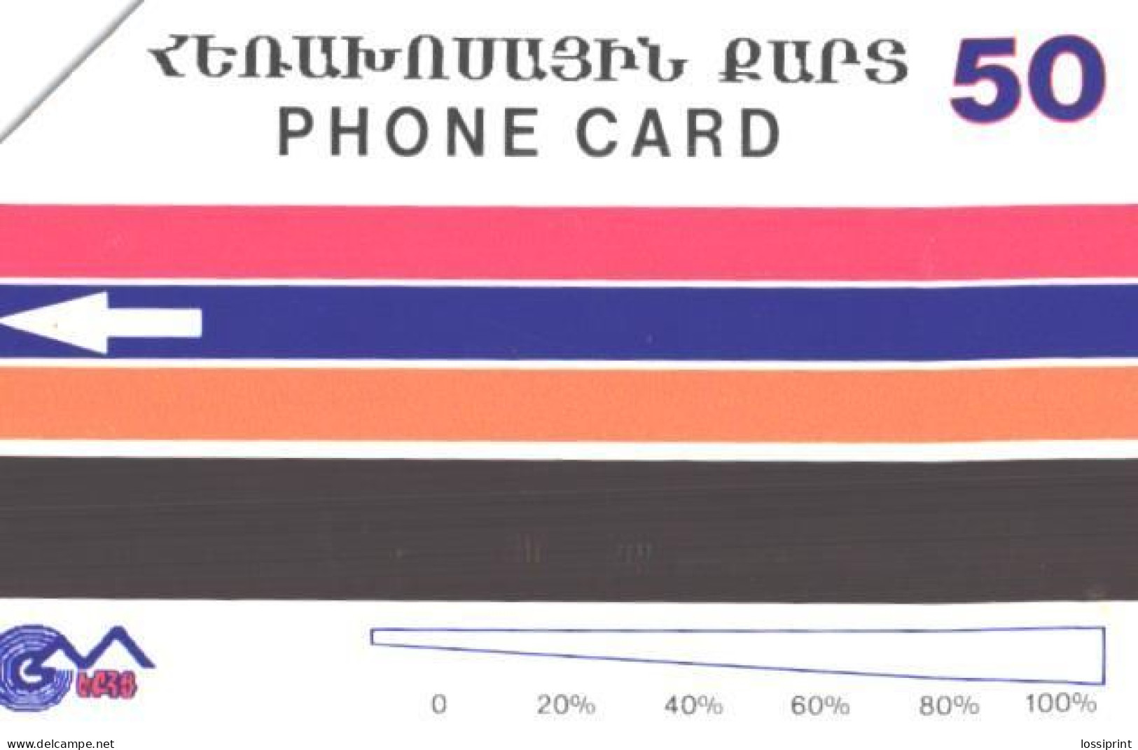 Mongolia:Used Phonecard, Urmet Patent, 50 Units, Landscape With Building - Mongolië