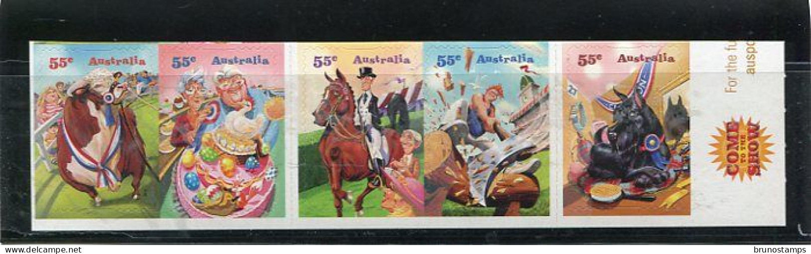 AUSTRALIA - 2010  AGRICULTURAL SHOW   SELF ADHESIVE  SET  MINT NH - Mint Stamps