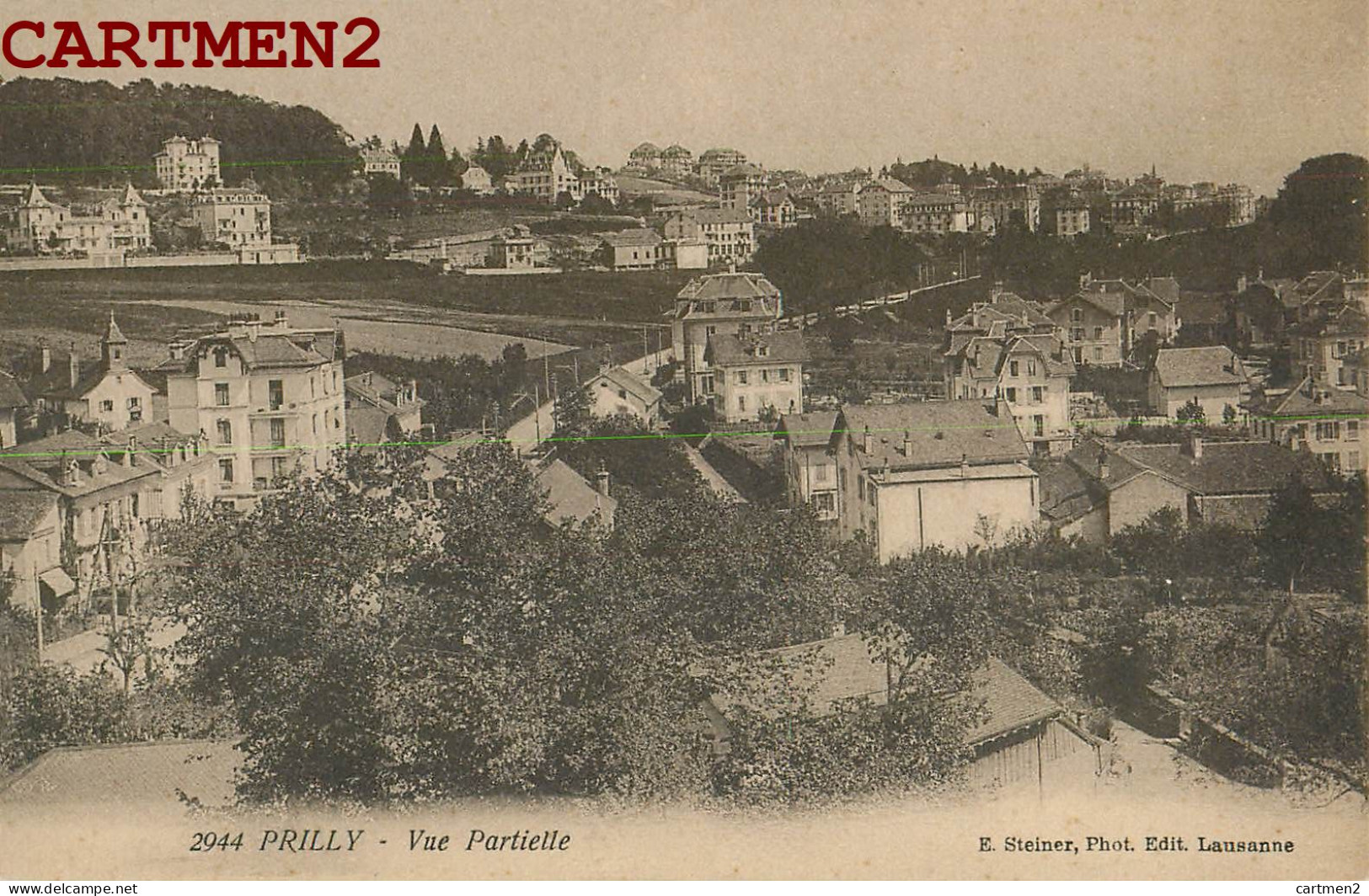 PRILLY VUE PARTIELLE CANTON DE VAUD SUISSE  - Prilly