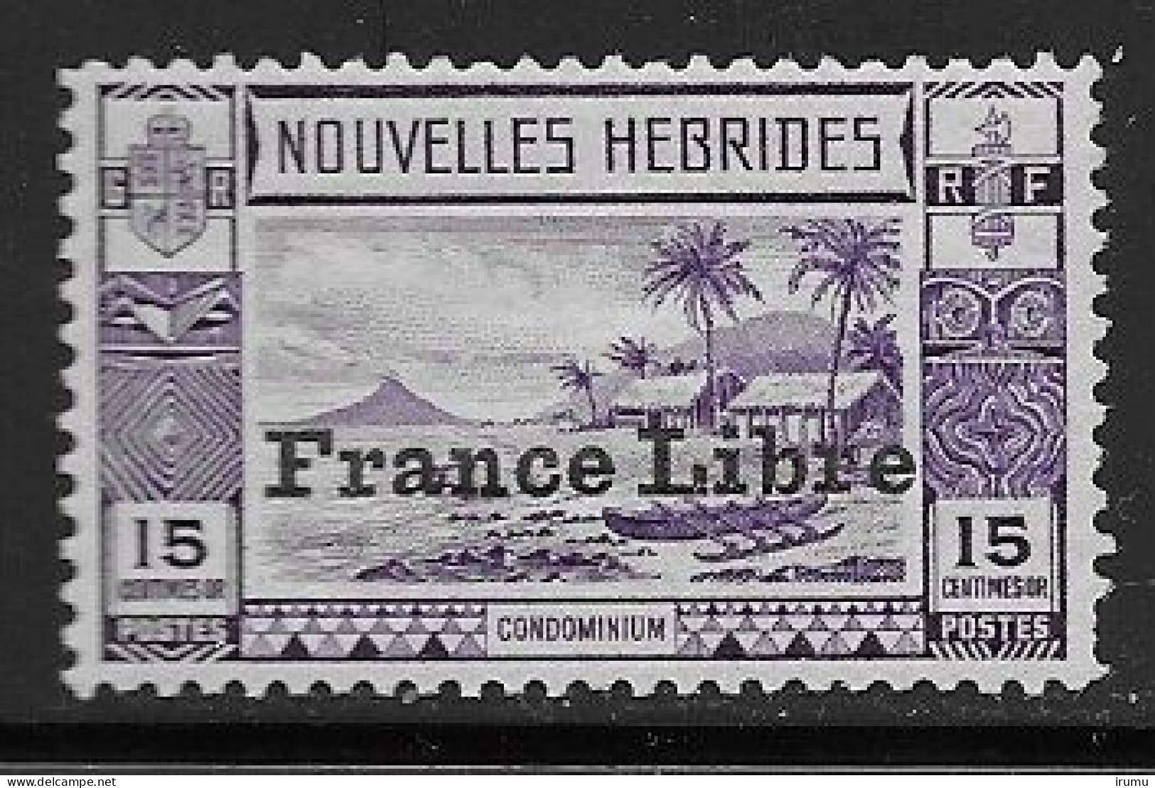 Nouvelles Hebrides 1941 Y&T 126 * Côte 14 EUR (SN 917) - Nuovi