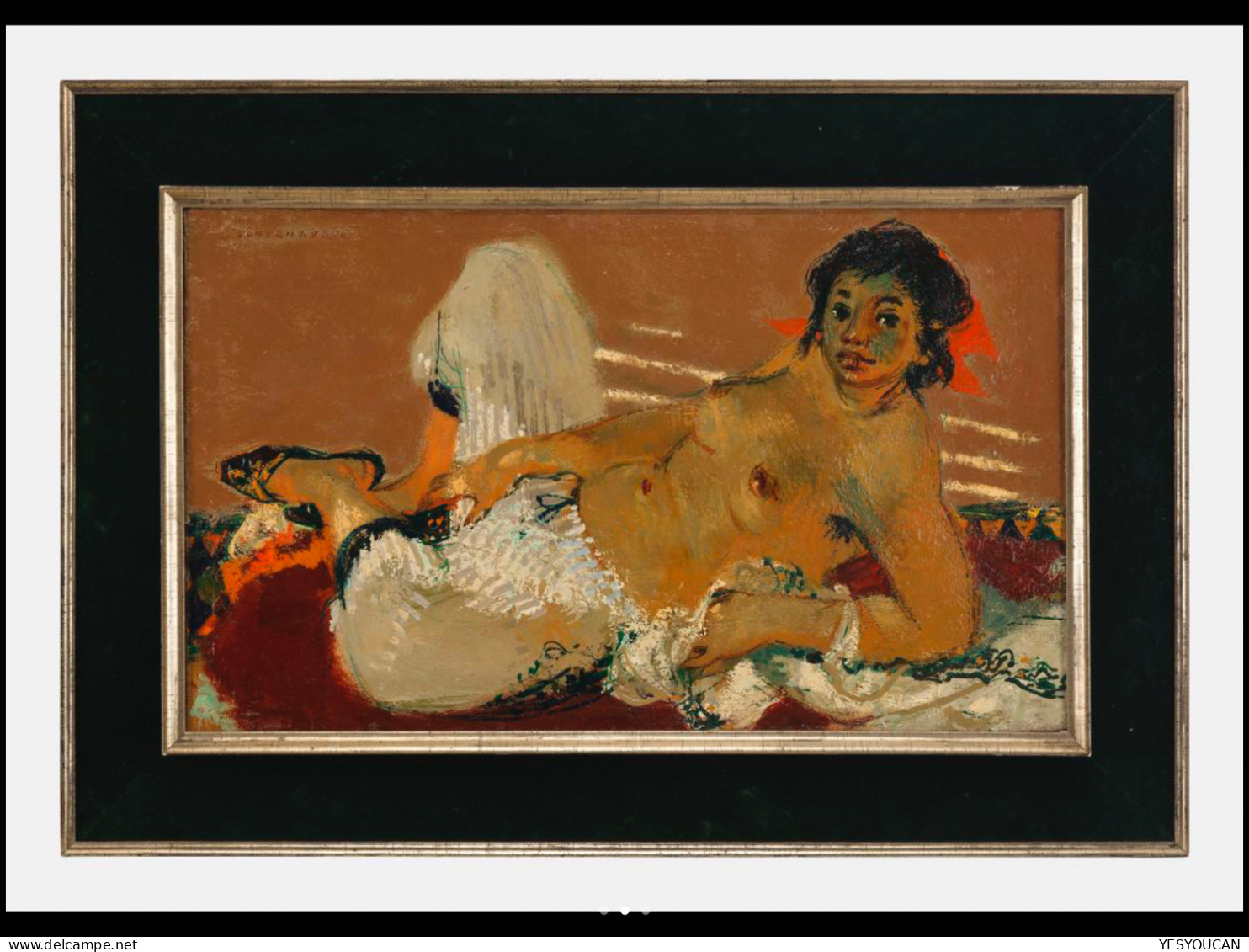 Lucien Fontanarosa (Paris1912-Créteil1975)periode Rare Marocaine1935-36  (art Tableau Huile Oil Painting France Maroc - Oleo