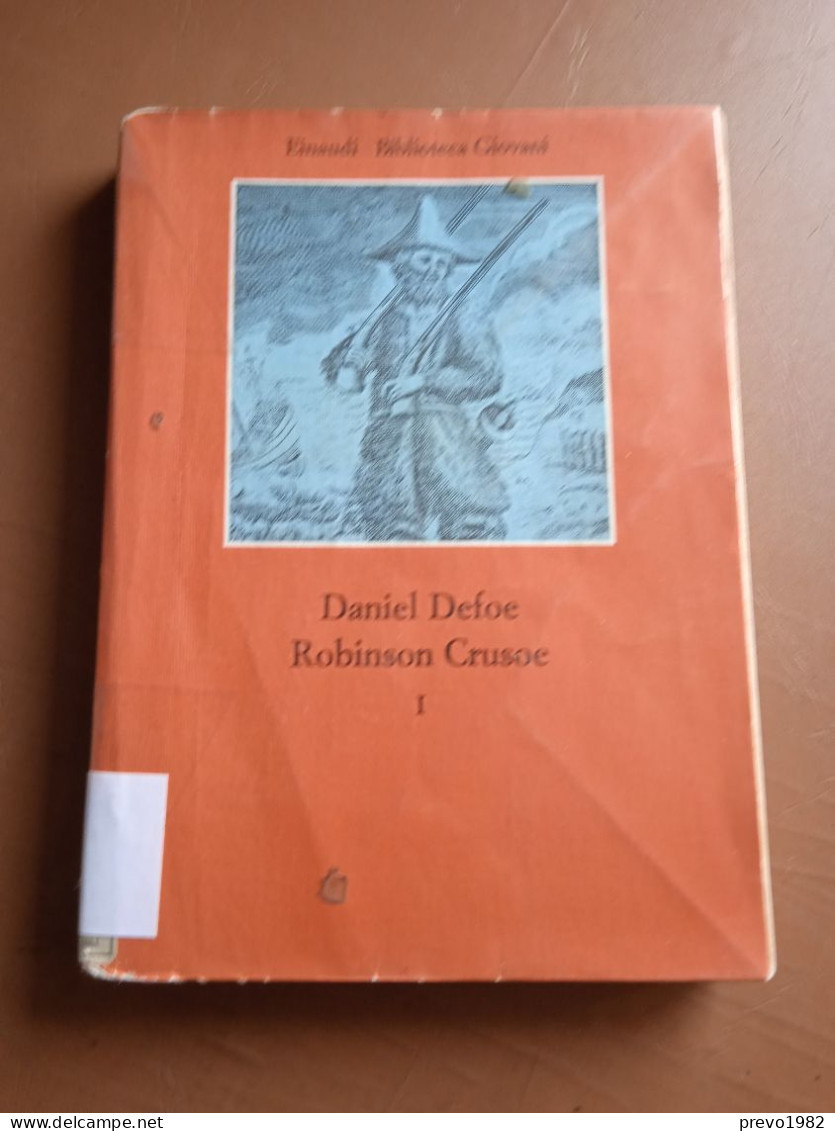 Robinson Crouse - D. Defoe - Ed. Einaudi Biblioteca Giovani - Acción Y Aventura