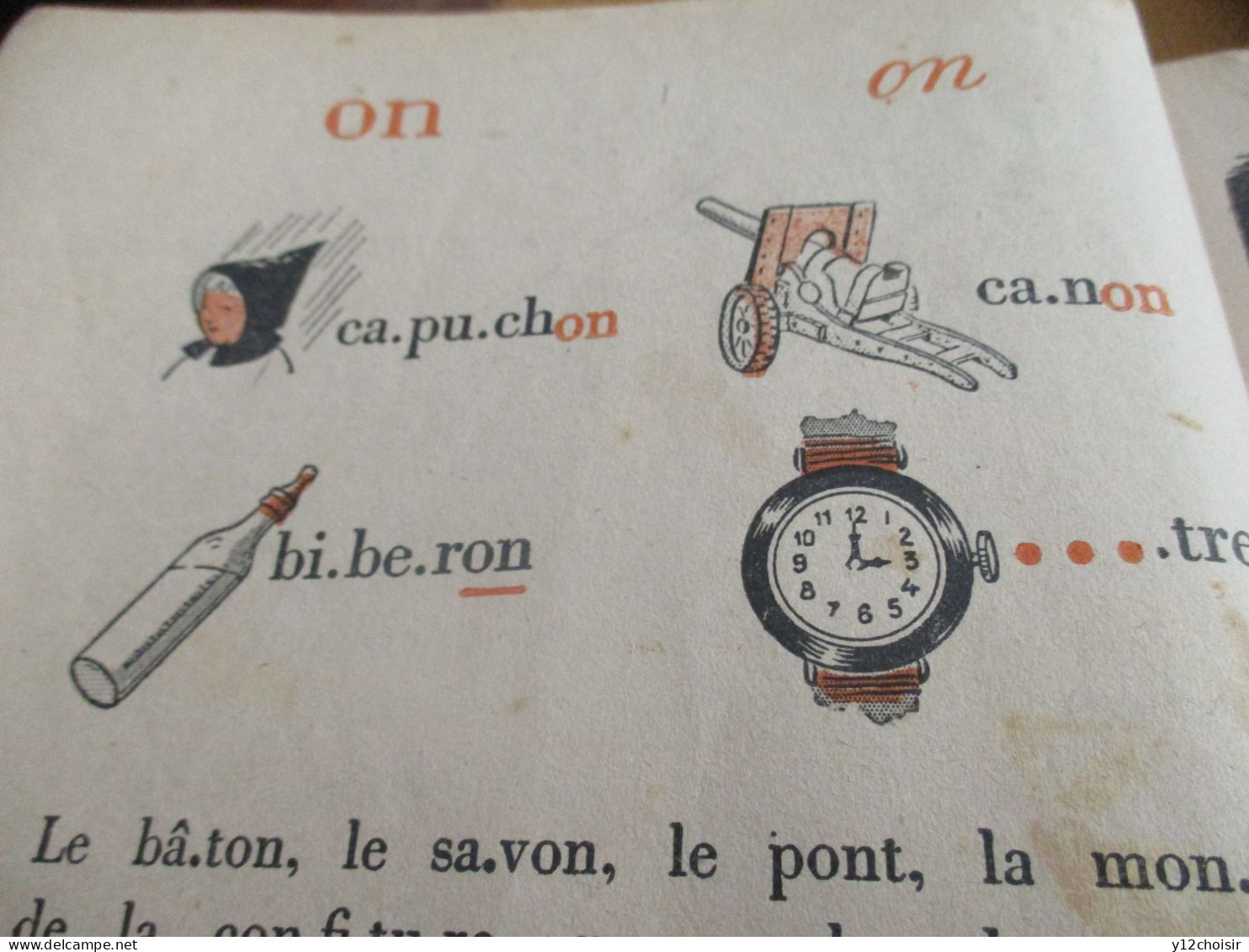 LIVRE 1947 SYLLABAIRE ET PREMIERES LECTURES LA RONDE DES LETTRES COLLECTION THERENTY JEAN SAUVESTRE ILLUSTR. R BRESSON