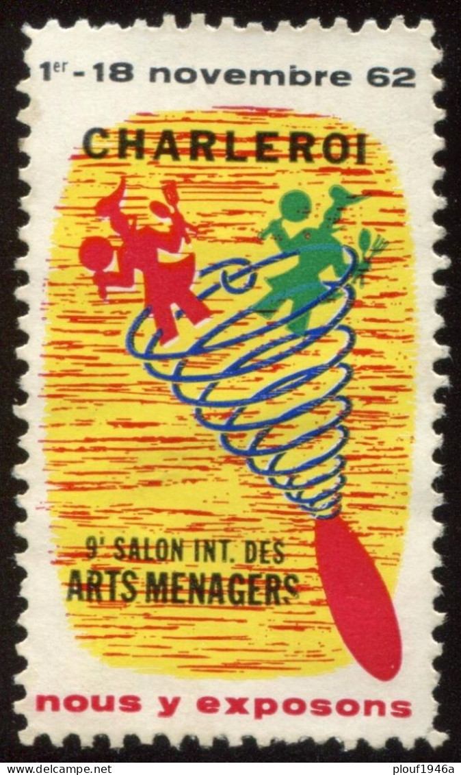 1962 - Arts Méménagers Charleroi - Vignettes De Fantaisie
