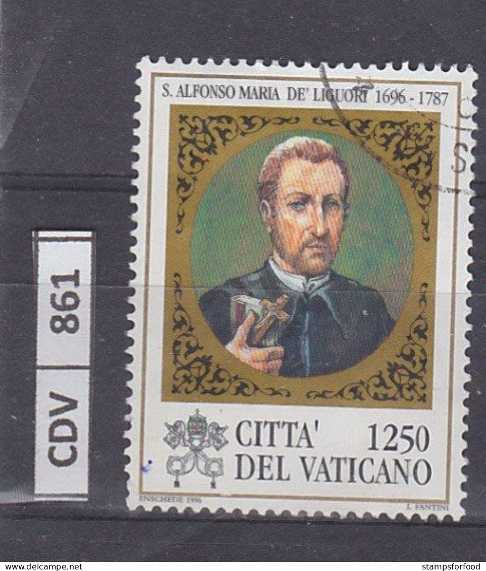 VATICANO      1996	San Alfonso De Liguori  Usato - Used Stamps