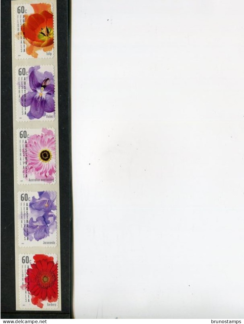 AUSTRALIA - 2011  FLORAL FESTIVAL  SELF ADHESIVE   SET  MINT NH - Mint Stamps