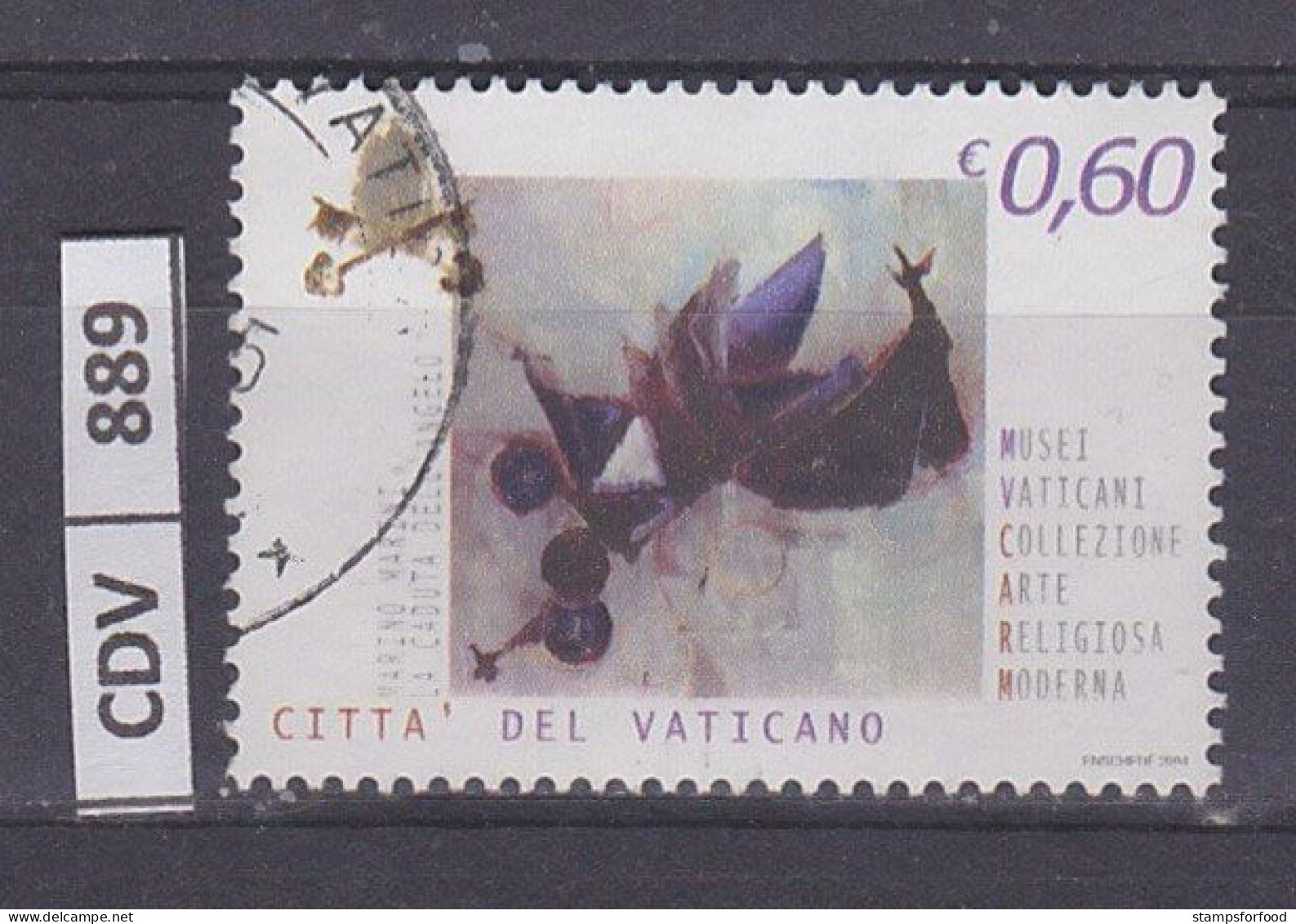 VATICANO      2004	Musei Vaticani, 0,60 Usato - Oblitérés