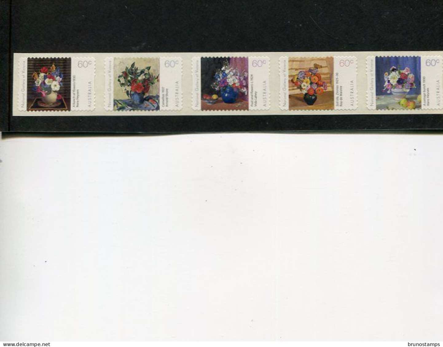 AUSTRALIA - 2011  NATIONAL GALLERY  SELF ADHESIVE   SET  MINT NH - Mint Stamps