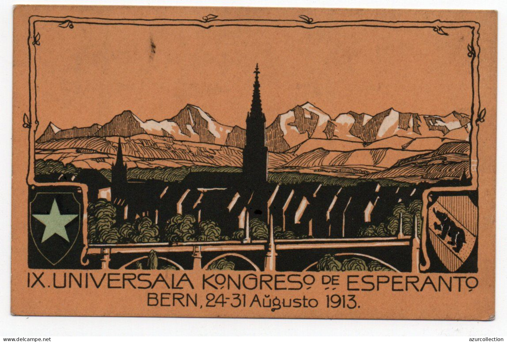 IX Universala Kongreso De Esperanto. Bern 1913 - Esperanto