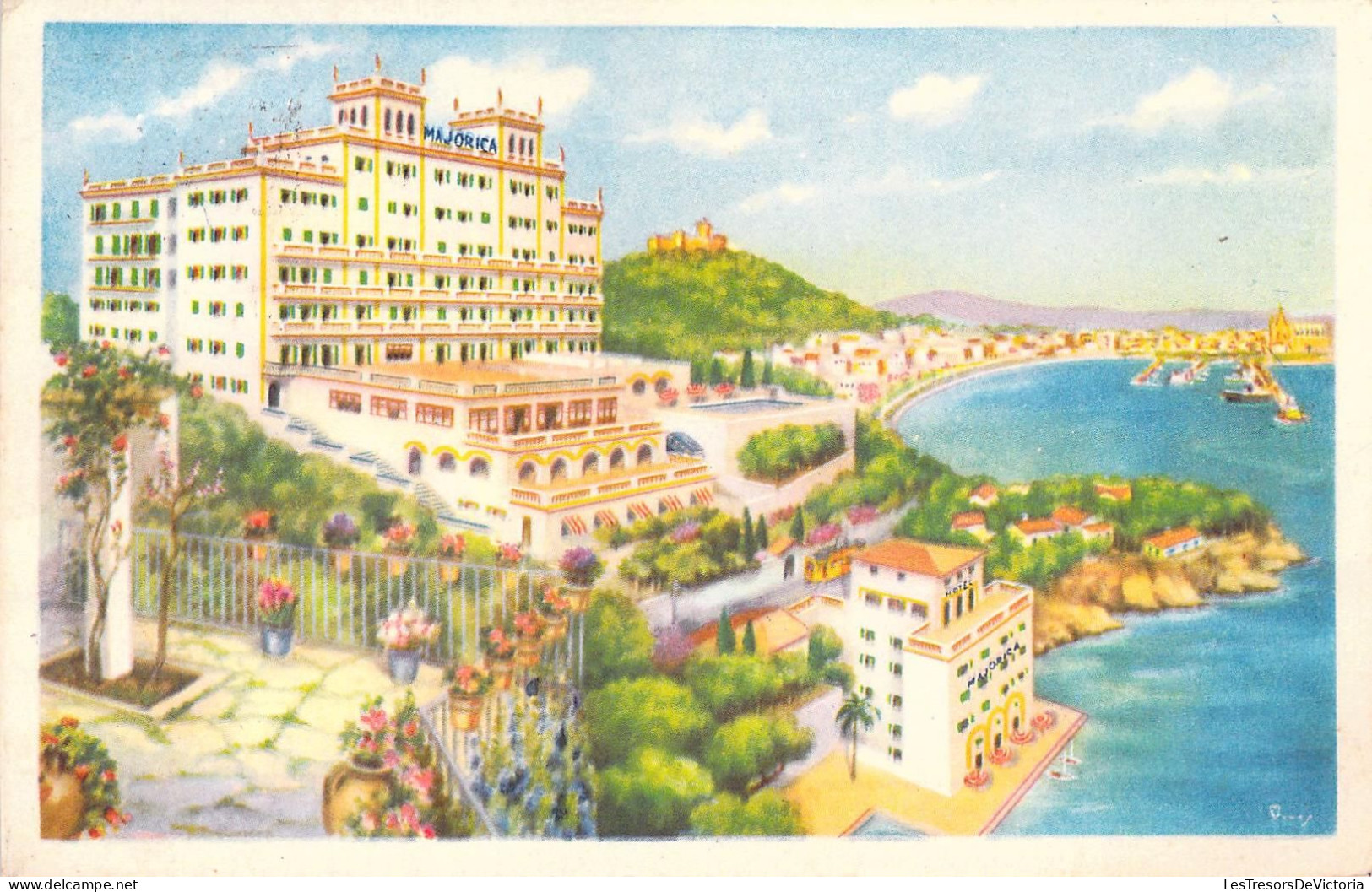 ESPAGNE - MALLORCA - Palma De Mallorca - Majorica Hotel -  Carte Postale Ancienne - Other & Unclassified