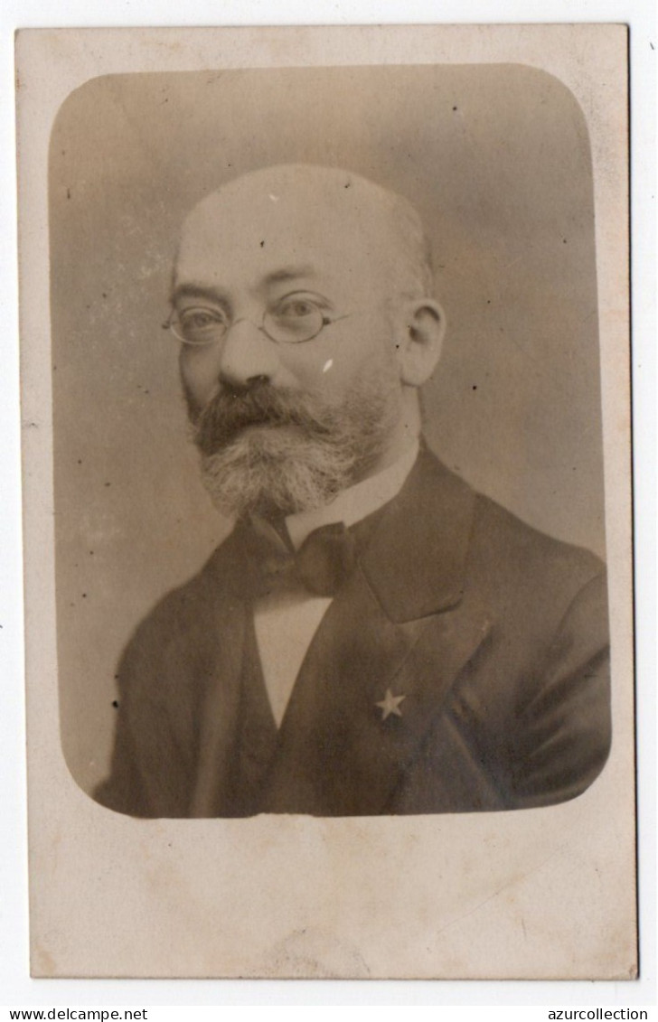 Portrait De Zamenhof. Carte Photo - Esperanto