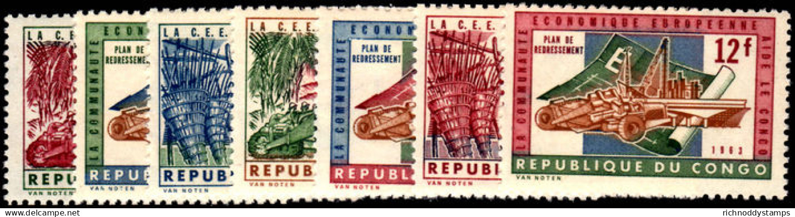 Congo Kinshasa 1963 European Economic Community Aid  Unmounted Mint. - Neufs