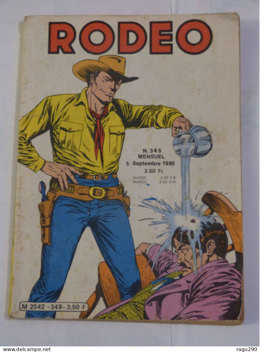 RODEO N° 349  Avec  TEX WILLER - Rodeo