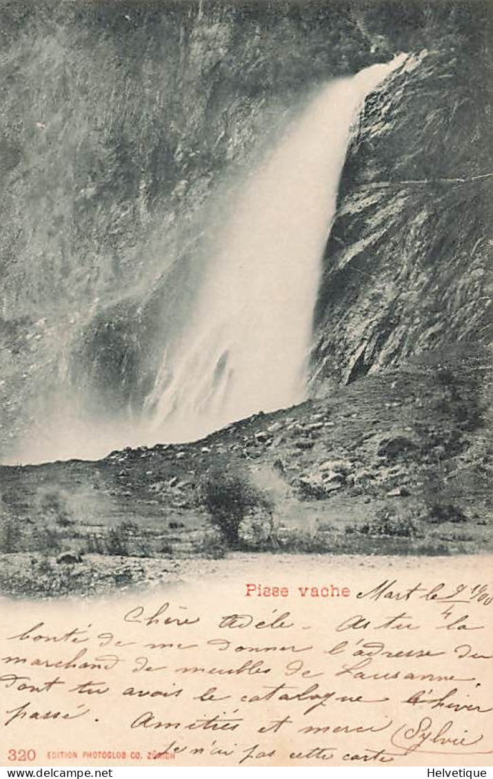 Cascade De Pissevache Vernayaz 1900 - Vernayaz