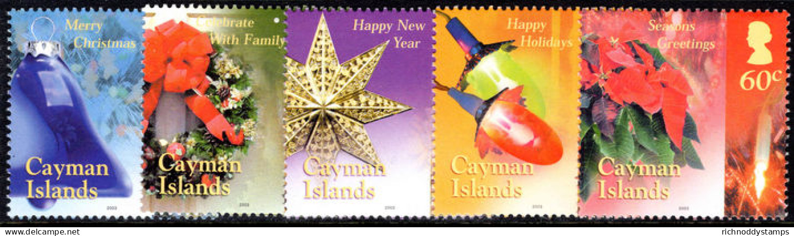 Cayman Islands 2003 Christmas Unmounted Mint. - Cayman Islands