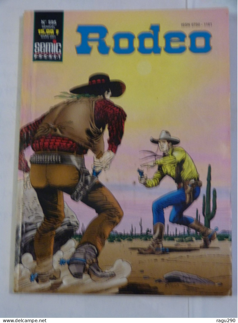 RODEO N° 595  Avec  TEX WILLER - Rodeo