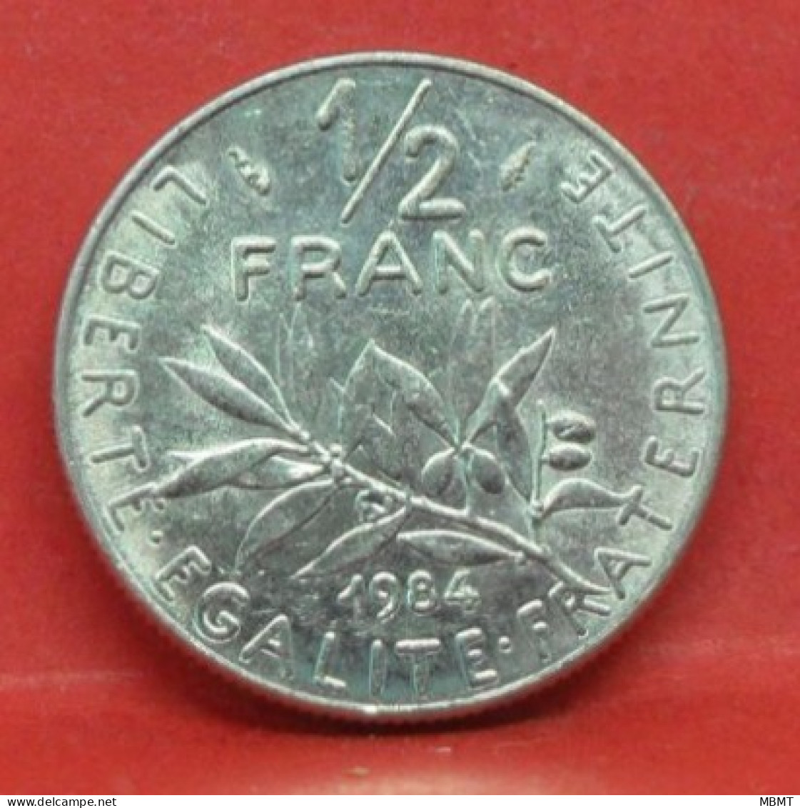50 Centimes Semeuse 1984 - SPL - Pièce Monnaie France - Article N°1066 - 50 Centimes