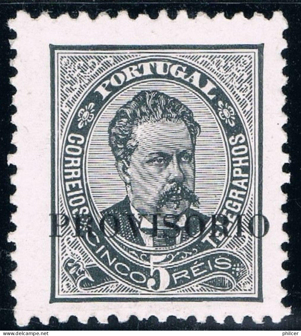 Portugal, 1892/3, # 80 Dent. 11 3/4, Sob A), MH - Neufs