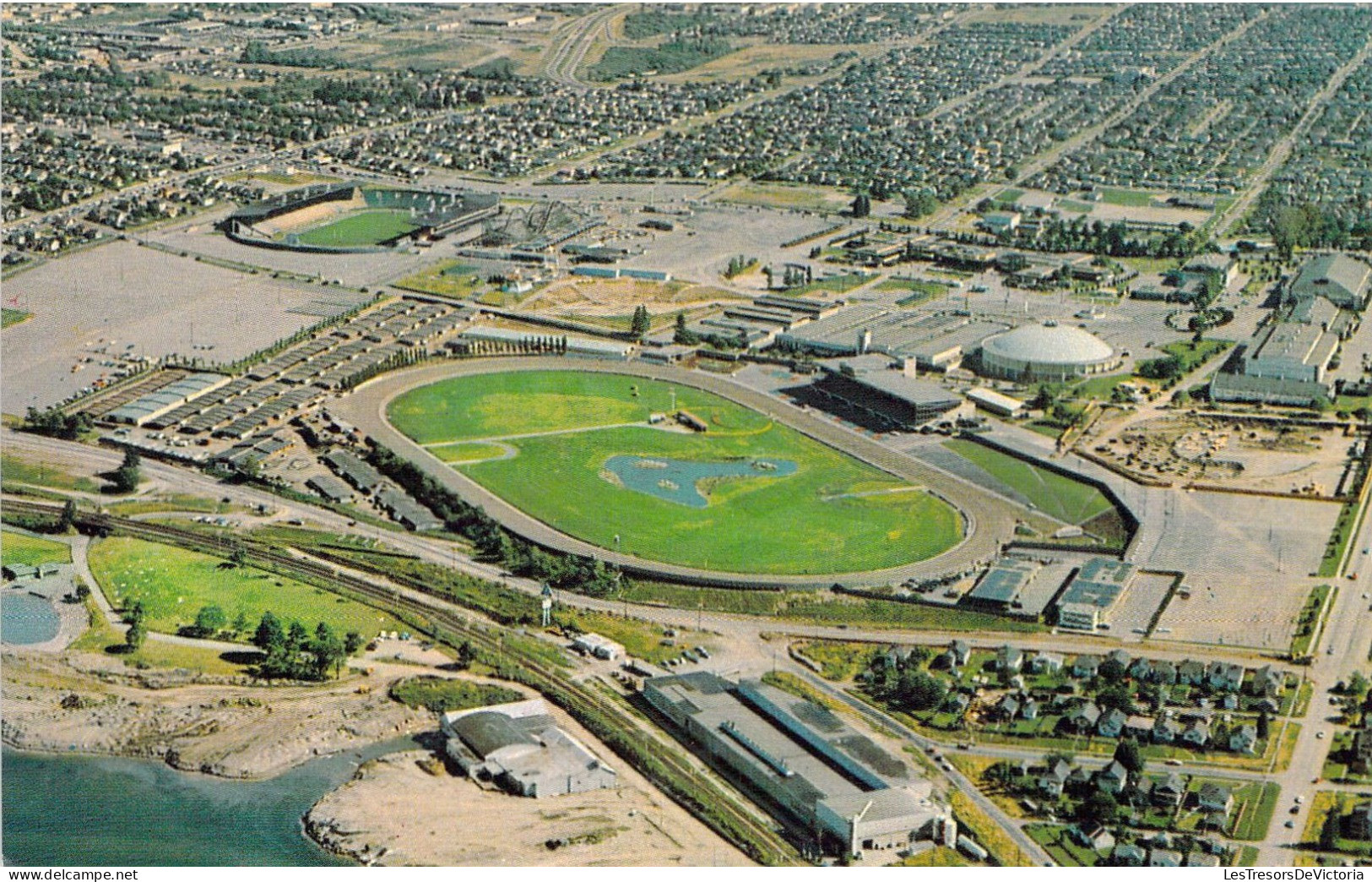 CANADA - Vancouver - BC - Aerial Of The Pacific National Exhibition Grounds -  Carte Postale Ancienne - Zonder Classificatie
