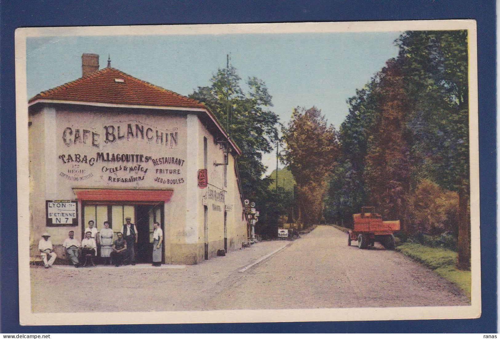 CPA [42] Loire > L'Hopital Sur Rhins Café Tabac - Autres & Non Classés