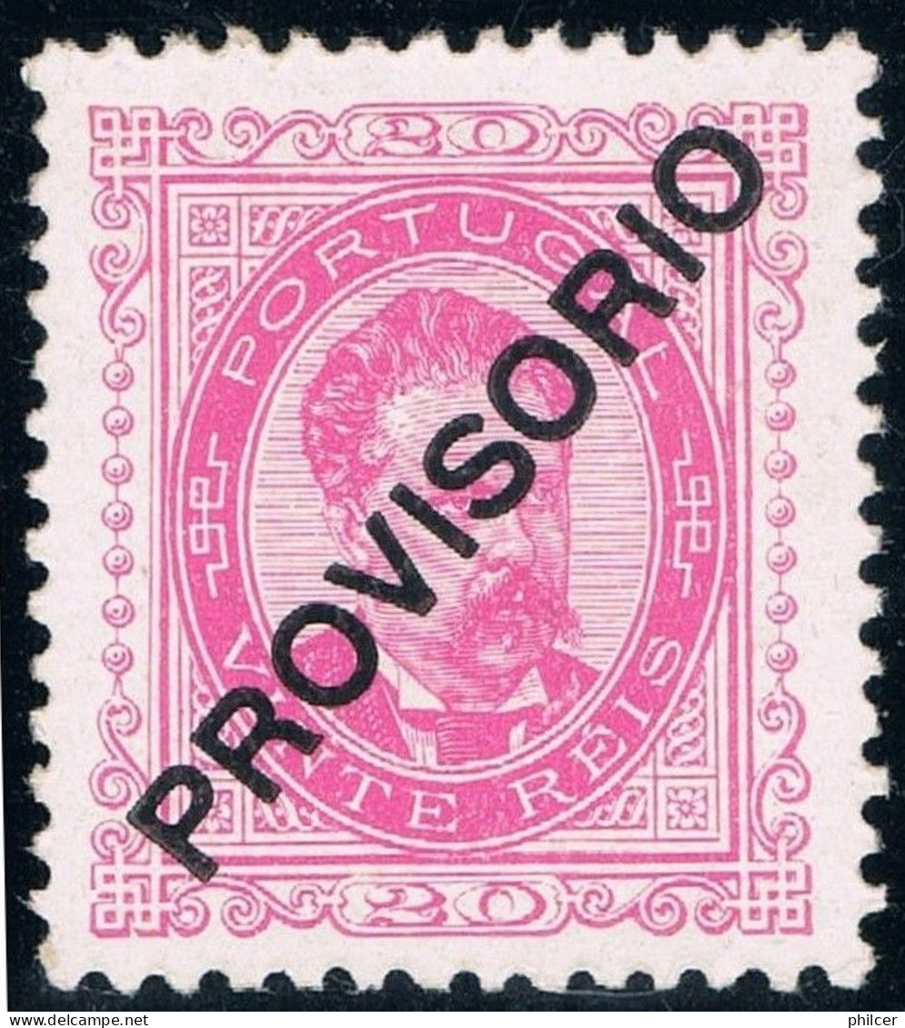 Portugal, 1892/3, # 85 Dent. 11 3/4, MH - Neufs