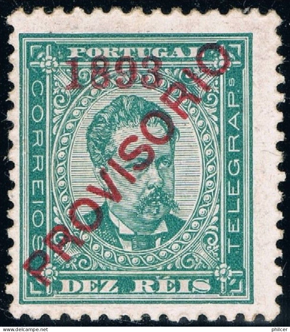 Portugal, 1892/3, # 90 Dent. 11 3/4, Sob. D), MH - Neufs