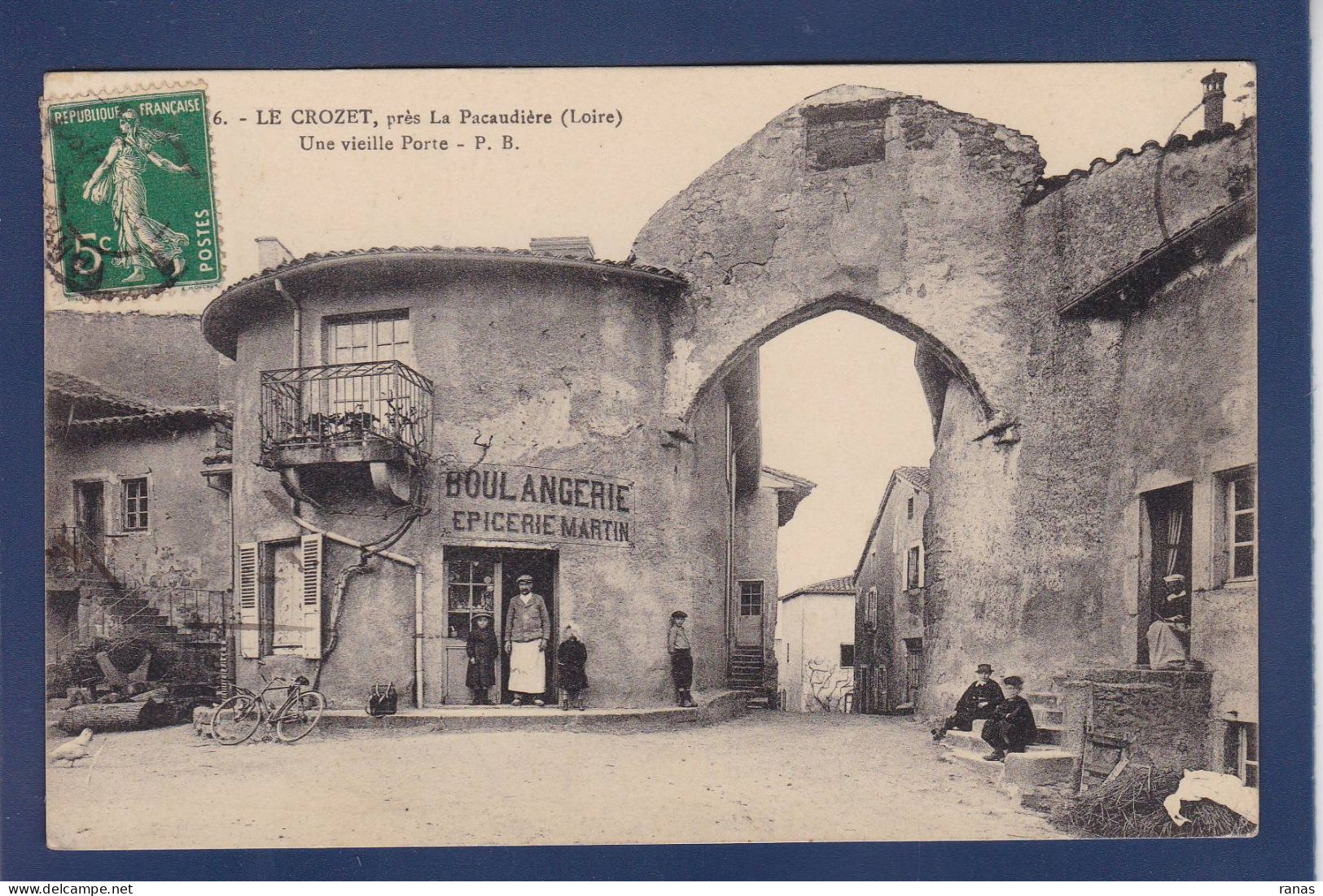 CPA [42] Loire > Le Crozet Boulangerie - Sonstige & Ohne Zuordnung