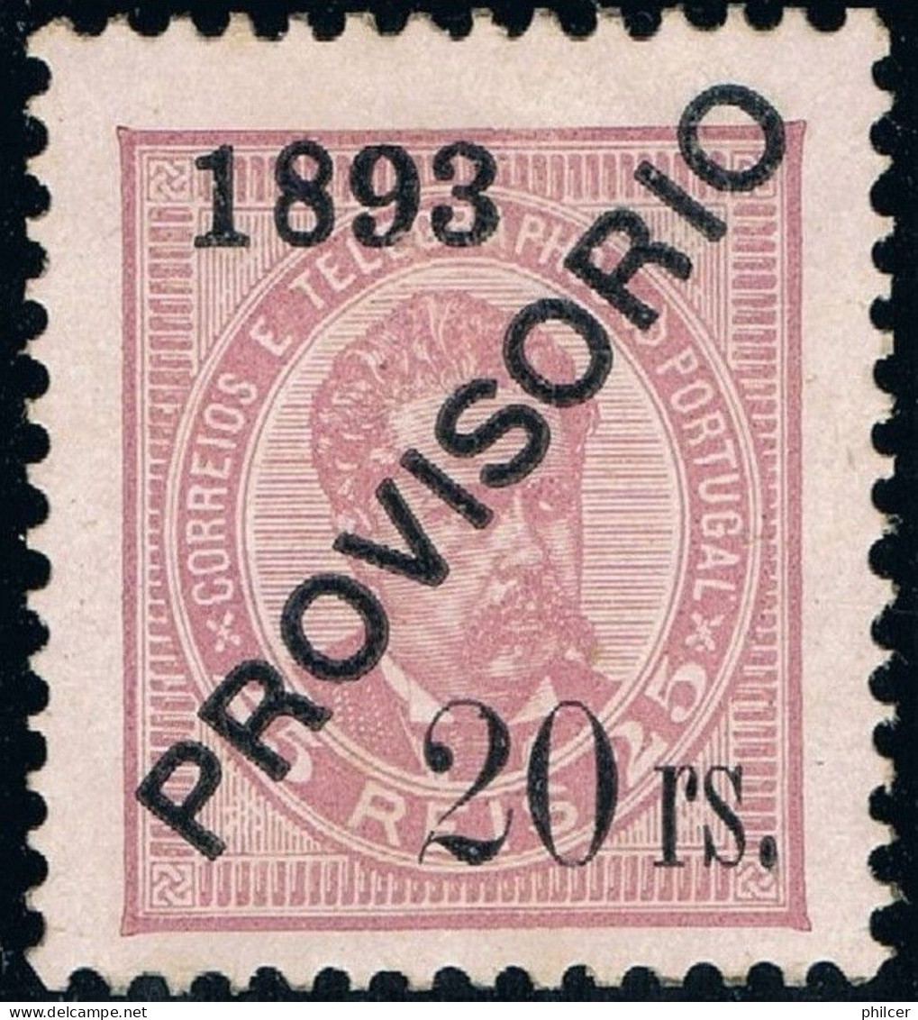 Portugal, 1892/3, # 95 Dent. 11 3/4, Sob. E), MH - Neufs