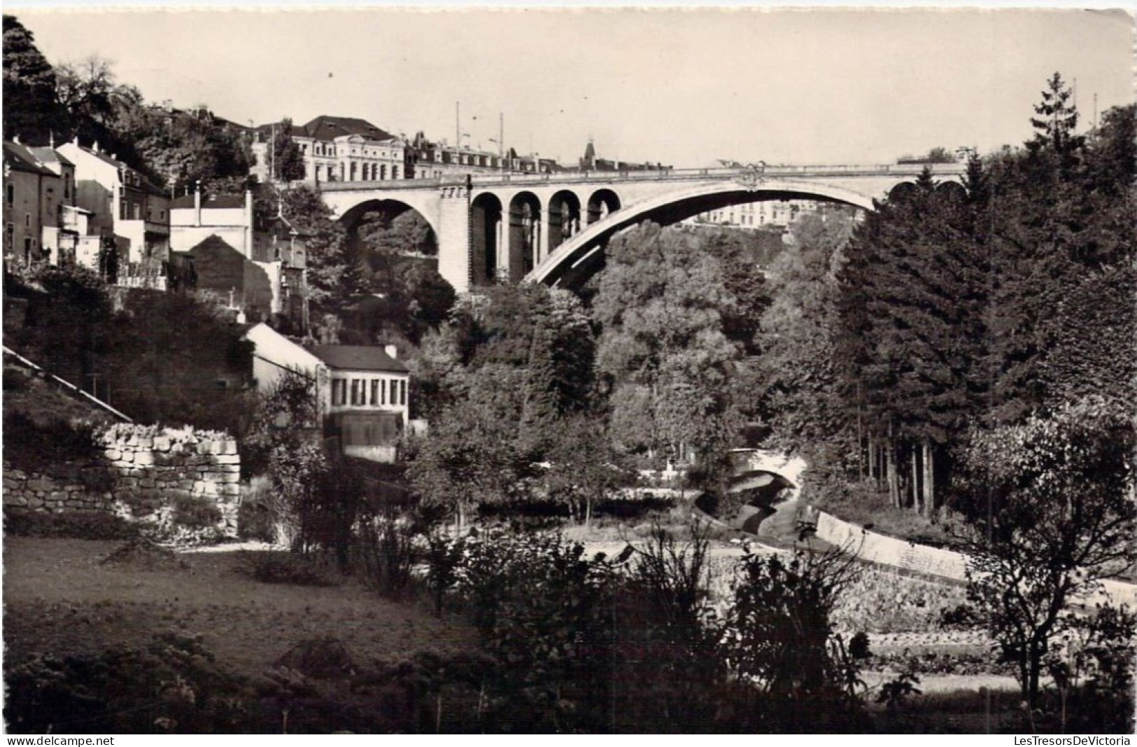 LUXEMBOURG - Pont Adolphe - Vallée De La Pétrusse -  Carte Postale Ancienne - Other & Unclassified