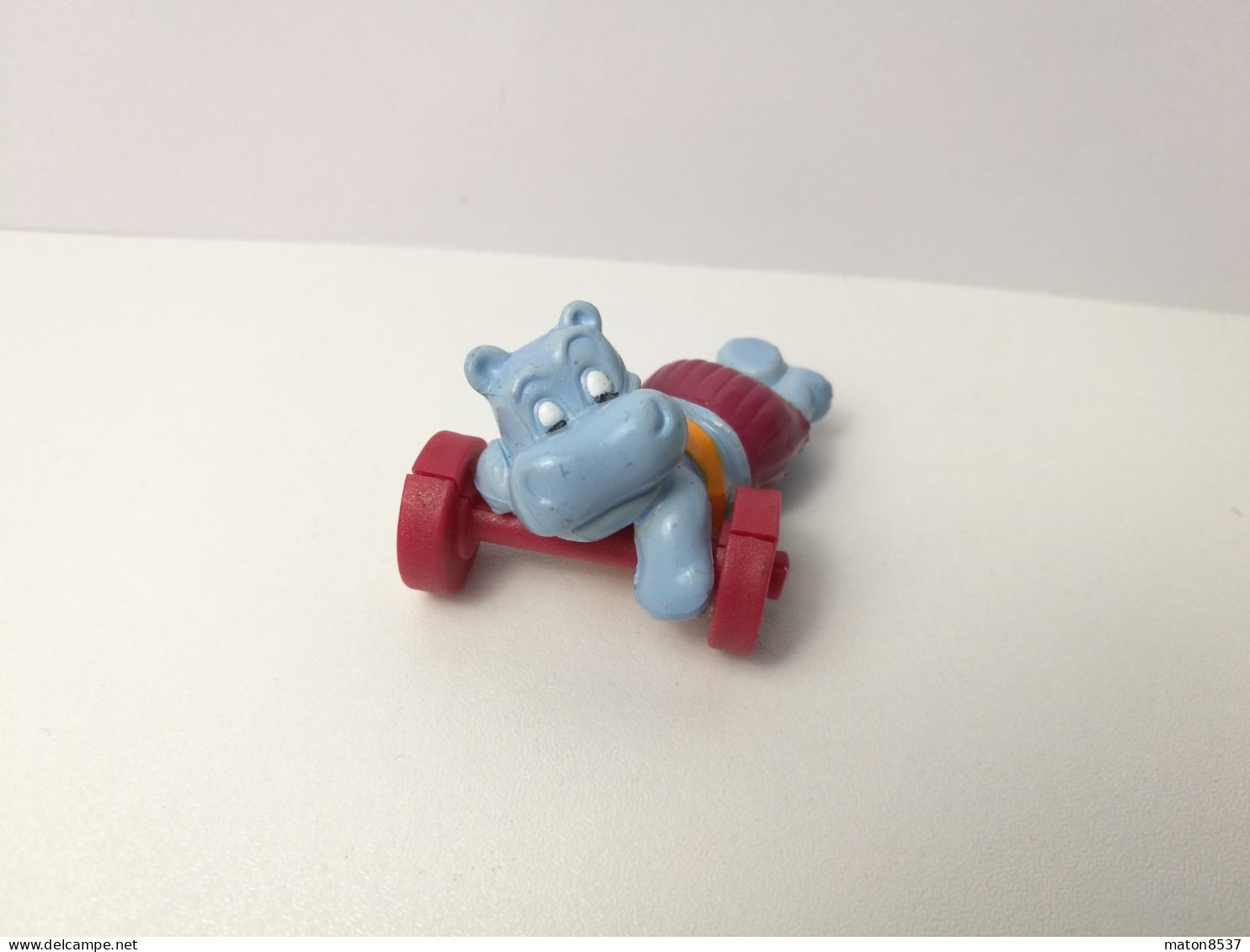 Kinder :   Happy Hippos Im Fitnessfieber - Hippotami 1990-92 - Hippo Siesta - Hantel 2 Teilig - EU - Monoblocs