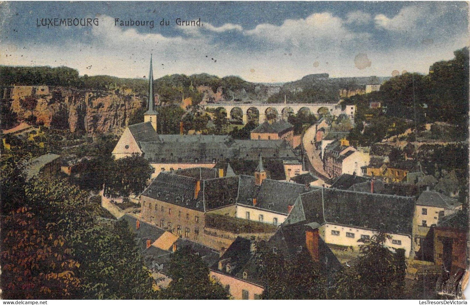LUXEMBOURG - Faubourg Du Grund - Carte Postale Ancienne - Other & Unclassified
