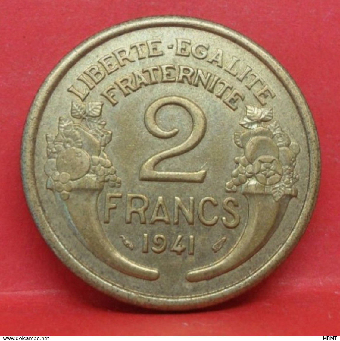 2 Francs Morlon 1941 - SUP - Pièce Monnaie France - Article N°1094 - 2 Francs