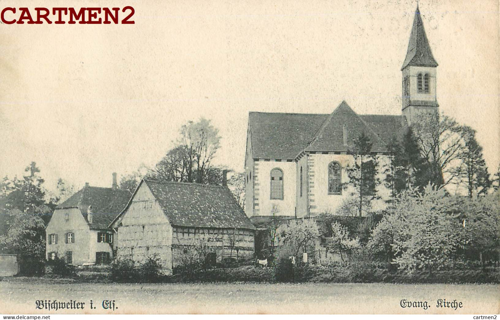 BISCHWEILER BISCHWILLER KIRCHE EGLISE 67 ALSACE - Bischwiller