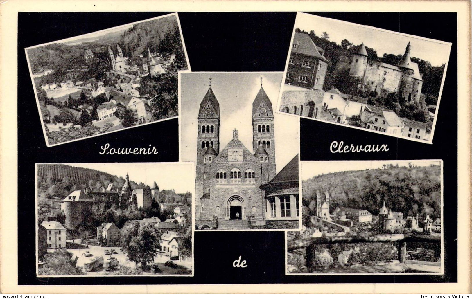 LUXEMBOURG - CLERVAUX - Souvenir De Clervaux - Multivues - Carte Postale Ancienne - Clervaux