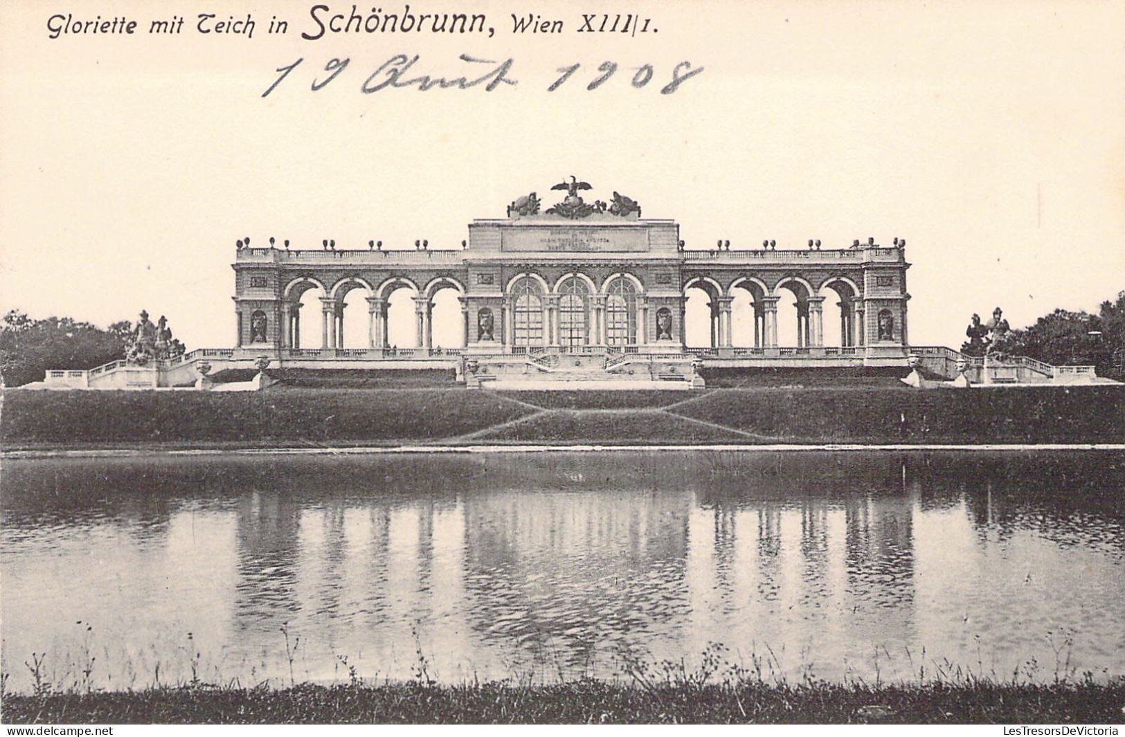 AUTRICHE - Gloriette Mit Teich In Schönbrunn - Wien -  Carte Postale Ancienne - Altri & Non Classificati