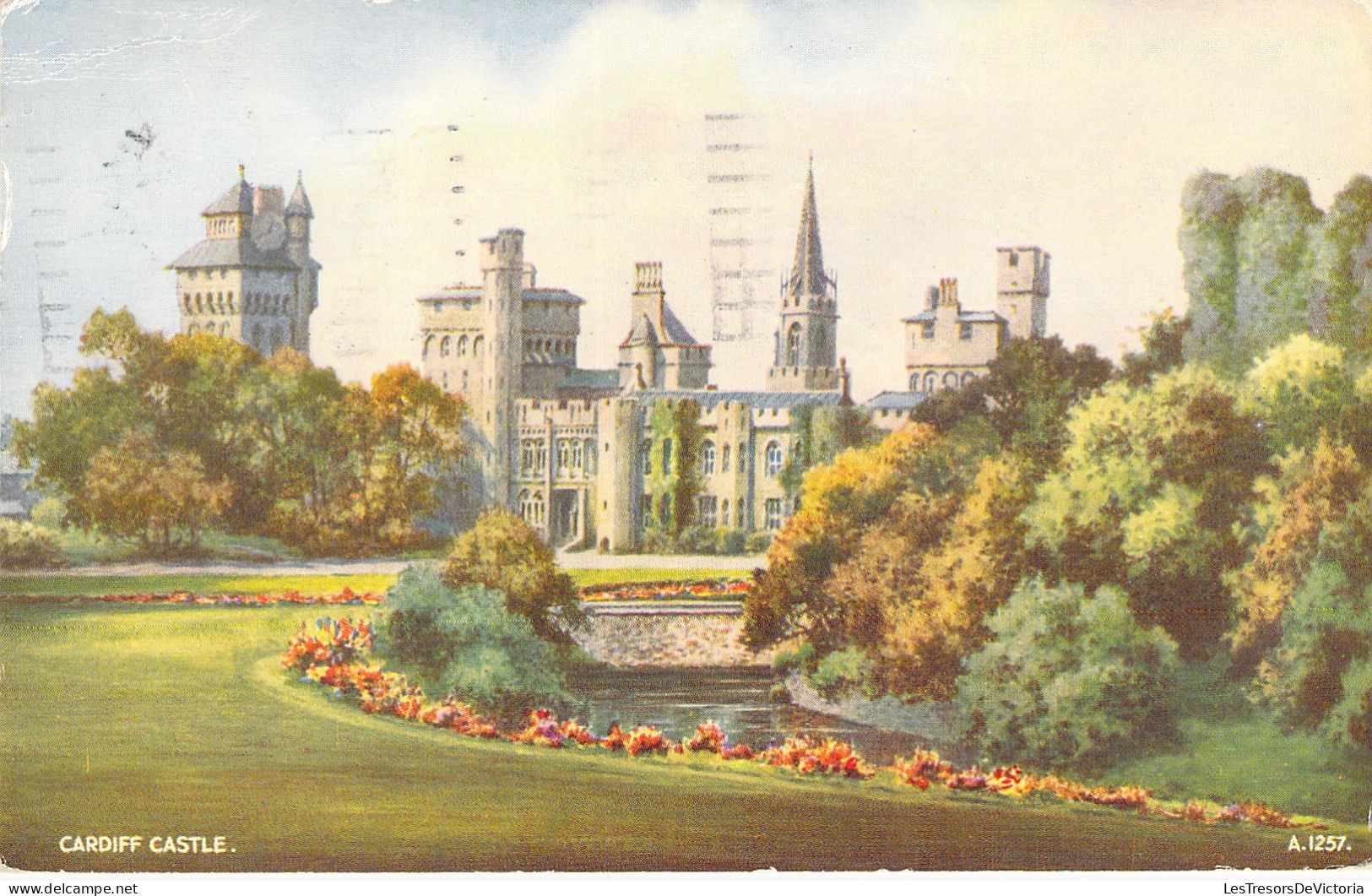 ANGLETERRE - Cardiff Castle -  Carte Postale Ancienne - Andere & Zonder Classificatie