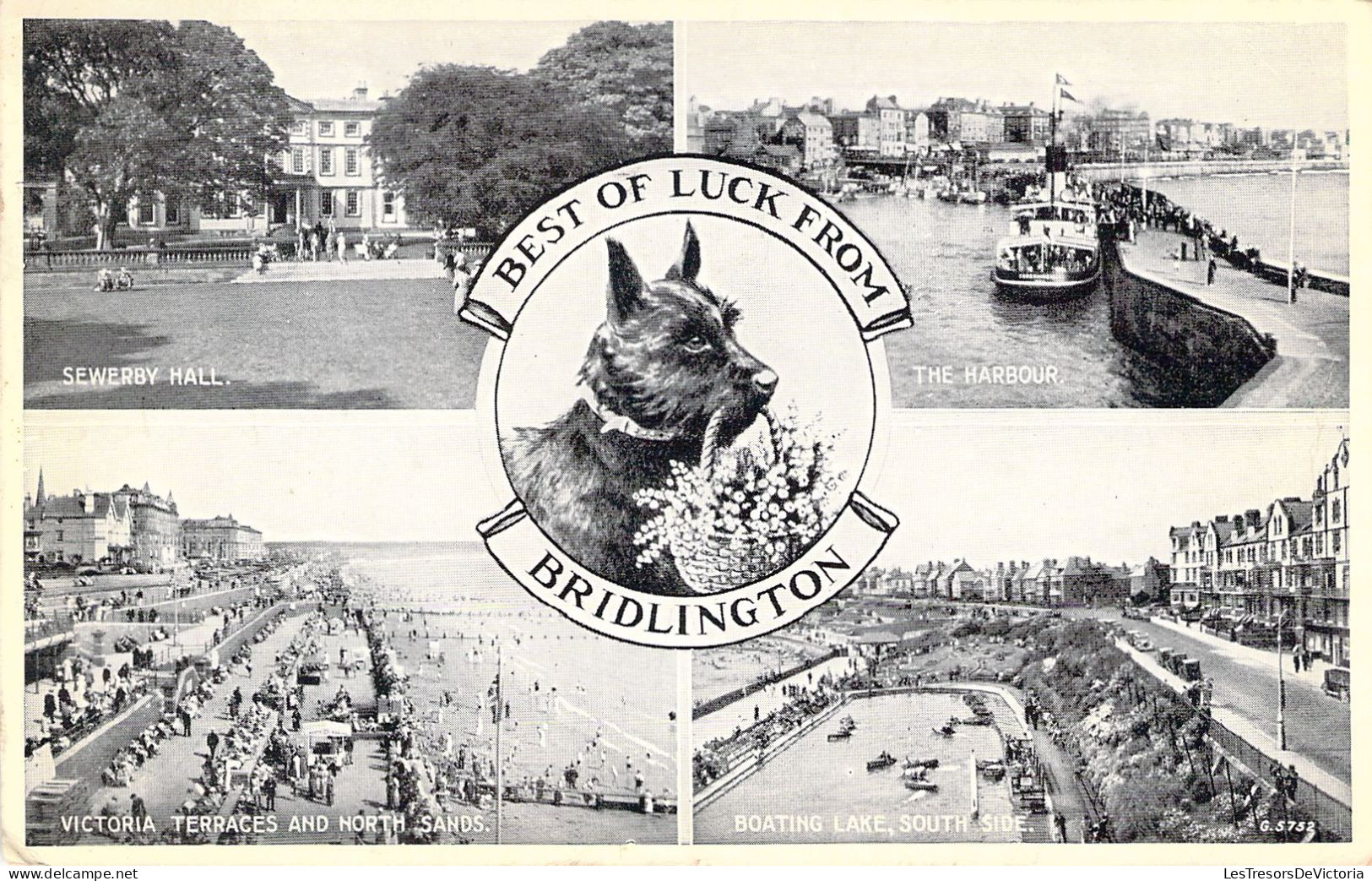 ANGLETERRE - BRIDLINGTON - Best Of Luck From -  Carte Postale Ancienne - Andere & Zonder Classificatie