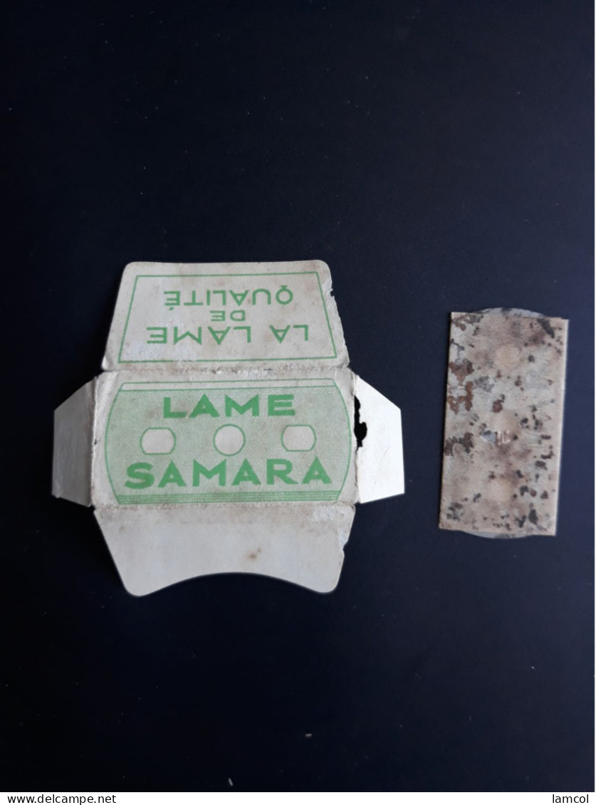 Lame De Rasoir Française SAMARA - French Safety Razor Blade Wrapper - Lames De Rasoir