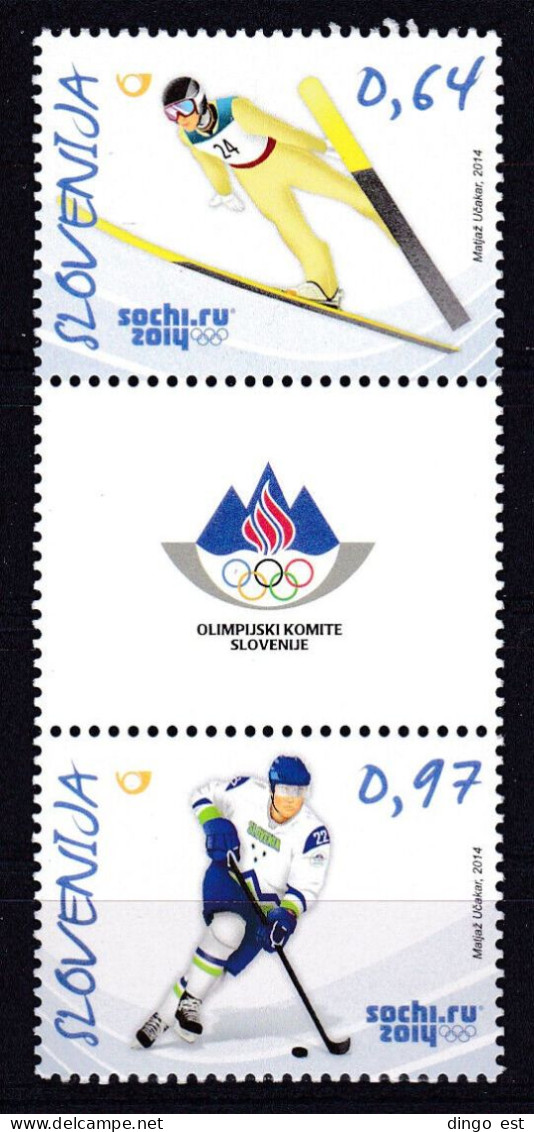 Slovenia, Olympic Games Sochi MNH / 2014 - Winter 2014: Sochi